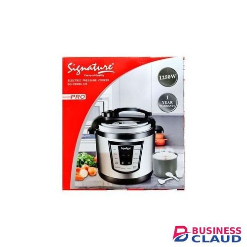 Signature Quality Electric Digital Pressure Cooker With Timer Setting