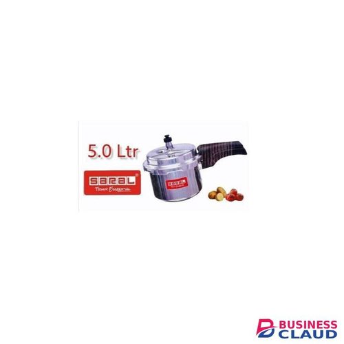 Saral 5 Litres AALUMINIUM PRESSURE COOKER HIGH QUALITY