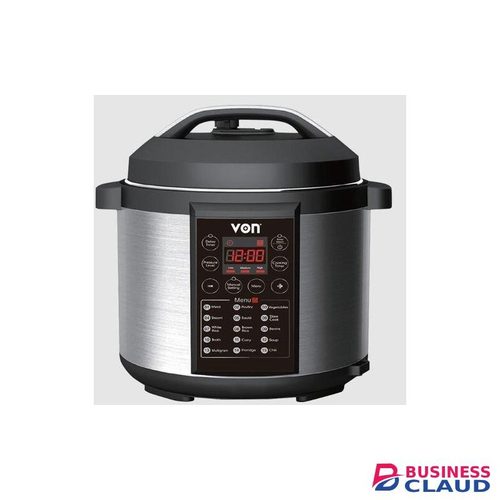 VON Pressure Cooker Black 1000W