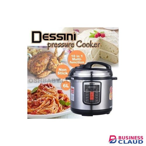 Dessini 6l ELECTRIC PRESSURE COOKER 6 LITRES WITH TIMER