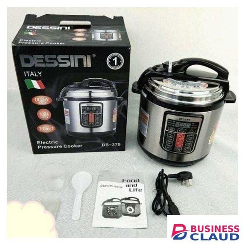 Dessini 6L Electric Pressure Cooker for Faster & Better Meal Preparation