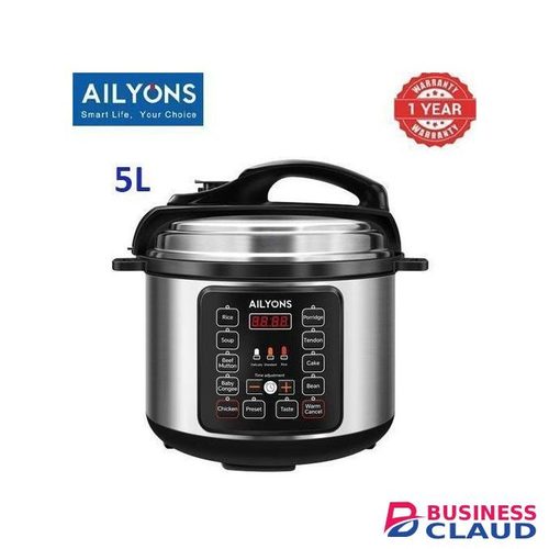 AILYONS 5L Electric Pressure Cooker
