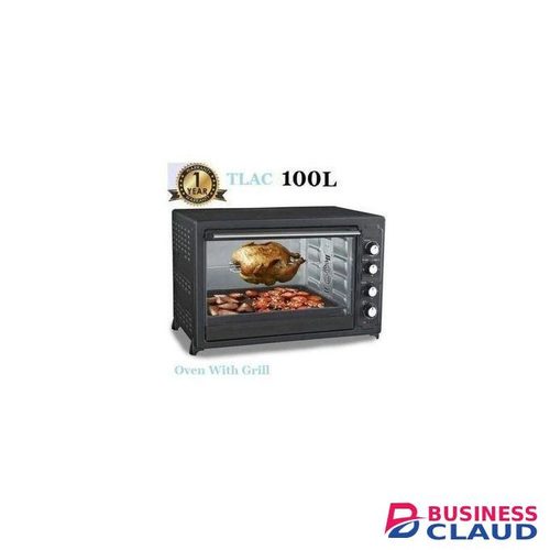 TLAC 100L Electric Oven Conventional 2800W 4 Stage Switch-Black