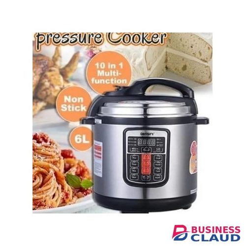Bosch Quality 6L Electric Pressure Cooker – Digital Multi-Function, Fast Cooking, Stainless Steel