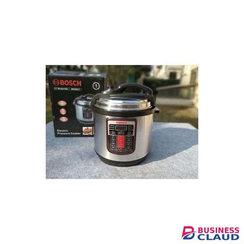 Bosch Non stick Electric Pressure Cooker 6L – Smart Cooking, Easy Cleaning, Family Size