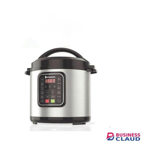Premier Quality Electric Pressure Cooker, 6 Litres Capacity, Fast Cooking, Energy Saving, High Quality and Durable Kitchen Appliance