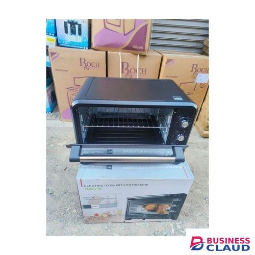 TLAC Electric Oven Conventional 60LT 2200W 6 Stage Switch Heating Selection
