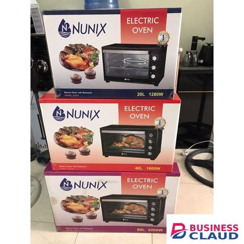 Nunix An Electric Oven – 60 Litres with Rotisserie (E60-R)
