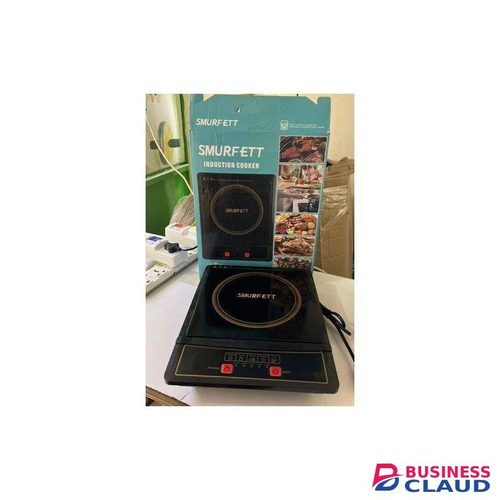 Single Plate Induction Electric Cooker - Energy-Saving, Fast Heating & Durable Cooking Solution BLACK