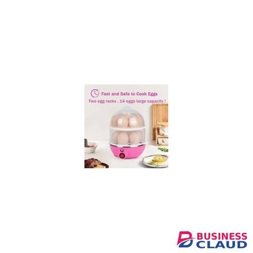14 Egg Electric Cooker with Dual Racks Fast & Safe Boiling