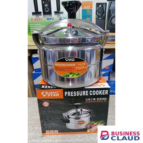 Steel 5l great star pressure cooker