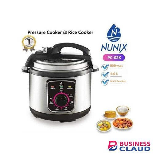 Nunix PC-02k Electric Pressure Cooker & rice cooker