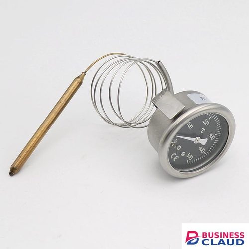 Barksdale Pizza Oven Electric Oven Bread Kiln Thermometer Pointer Temperature Display 500 Degrees 304 Stainless Steel Temperature Gauge