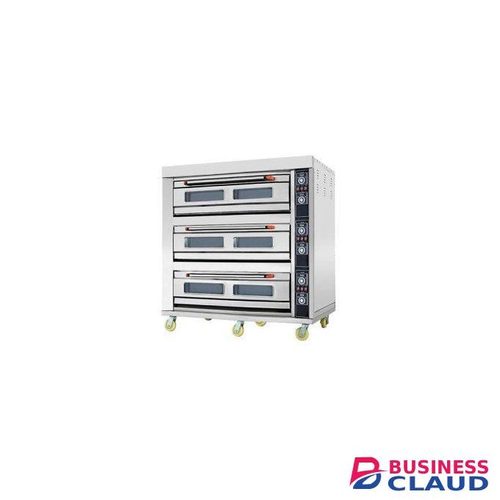 Premier 3 deck 6 tray commercial electric oven