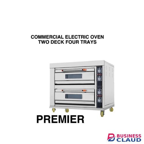 Premier COMMERCIAL ELECTRIC OVEN TWO DECK FOUR TRAYS