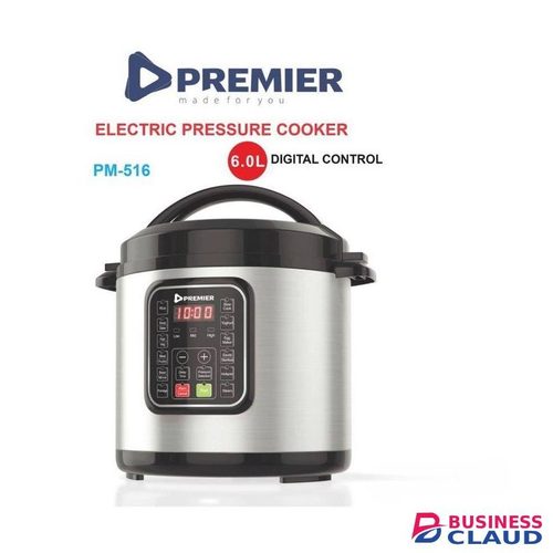 Premier 12 In 1 Preset Menu 6L Electric pressure cooker and Rice cooker
