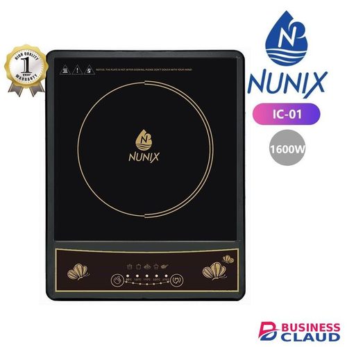 Nunix 1600W Single Burner Induction Smart Cooker -Electric Timer Sensor