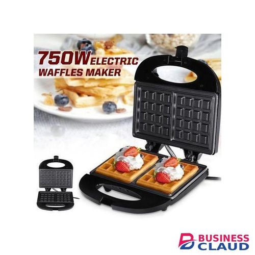 Sokany 220V 750W Electric Doubleside Waffles Maker Nonstick Sandwich Cake Bubble Egg Oven Breakfast Waffle Machine