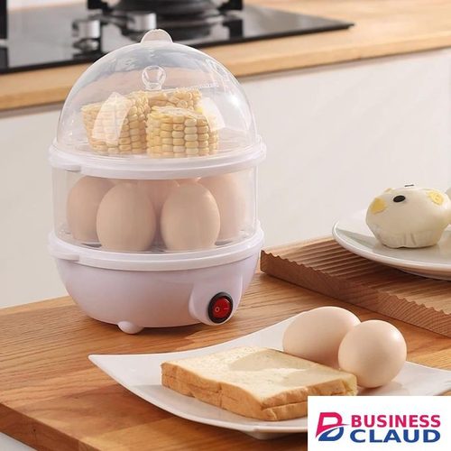 Electric Egg Cooker & Boiler with Auto Shut-Off – Multi-Function Kitchen Gadget