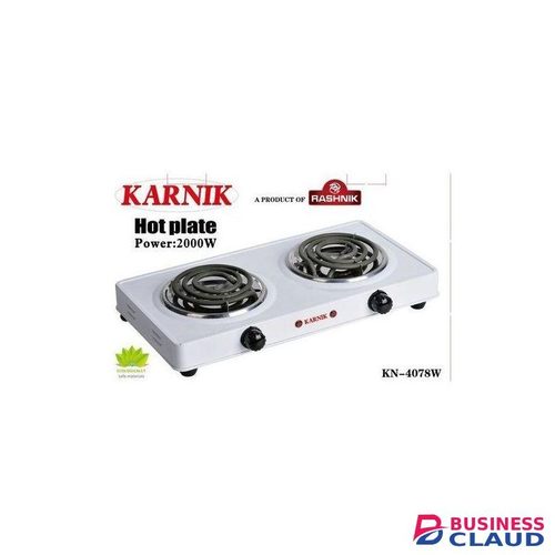 Rashnick Modern Double Spiral Electric Hotplate -Cooker/burner