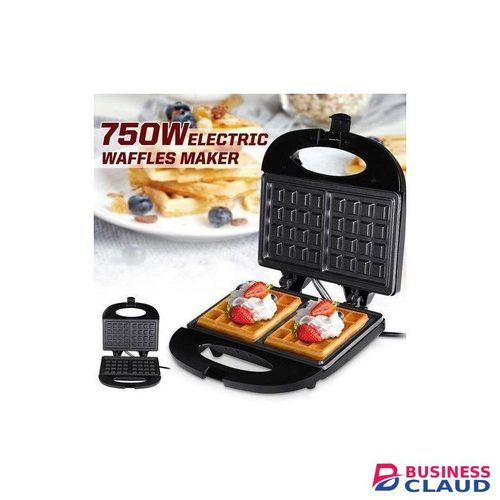 220V 750W Electric Double-side Waffles Maker Non-stick Sandwich Cake Bubble Egg Oven Breakfast Waffle Machine