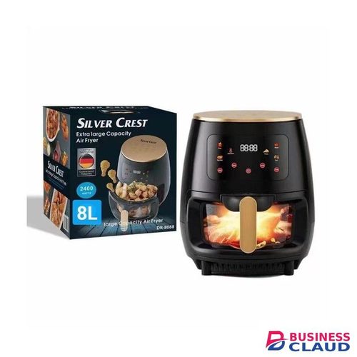SILVER CREST High Grade 2400W Non Stick Air Fryer Electric Hot Oven Oil Less Airfryer