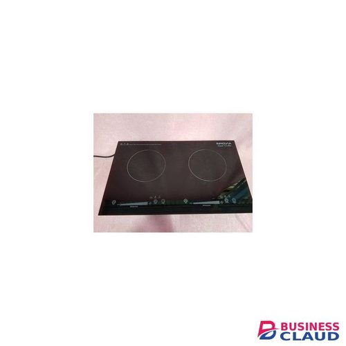 Innovia Electric Stove Induction Cooktop - 2 Burners Glass Surface