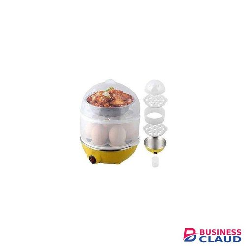 Double Layer Electric Eggs Boiler, Egg Cooker Steamer-14 Slots
