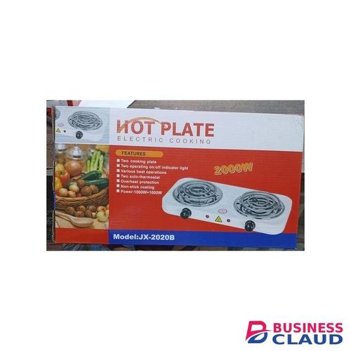 2000 W Electric Double Spiral Hotplate Cooker