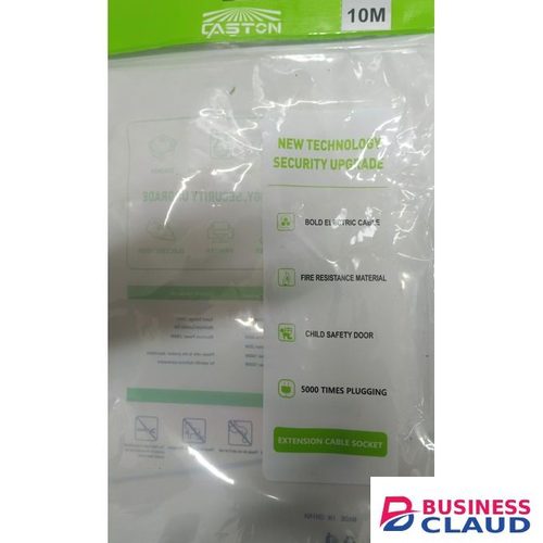 Caston 5 way Heavy Duty Extension Cable Socket (Can be used with cookers, washing machines, fridges