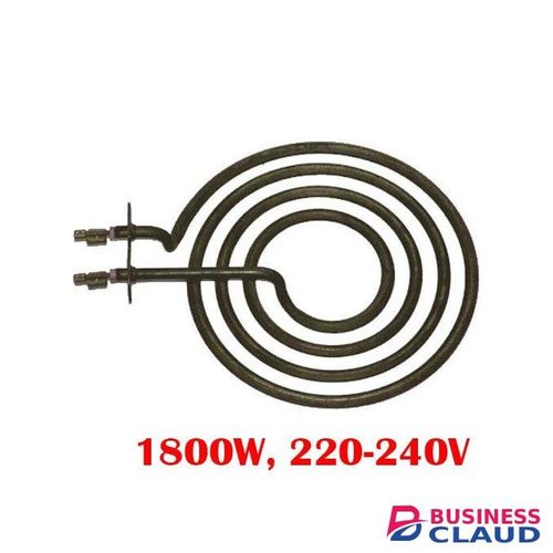 1800W 220V Pancake Coil Shape Heater Tube for Stove Surface Burner, 4-ring Electric Heating Element