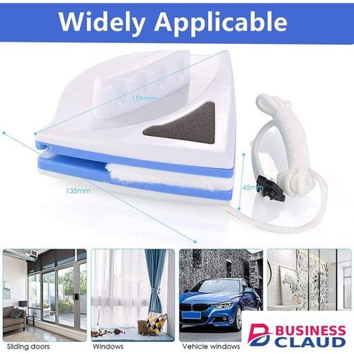 Magnetic Window Cleaner Tool Glass Wiper, Double Sided Window Cleaner Windows Cleaning Brush for High-Rise Household Cleaning Windows