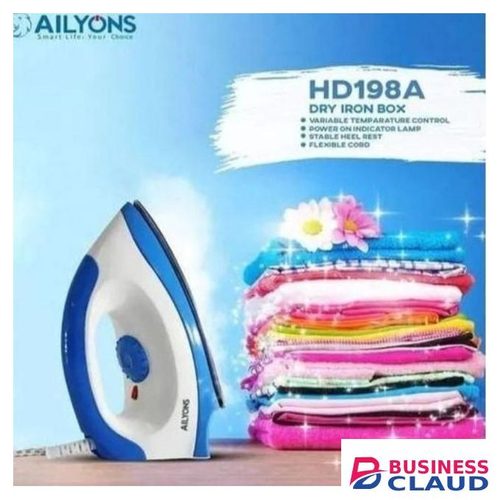 Ailyons HD198A Dry Iron Box, Ailyons HD-198A Electric Dry Iron Box