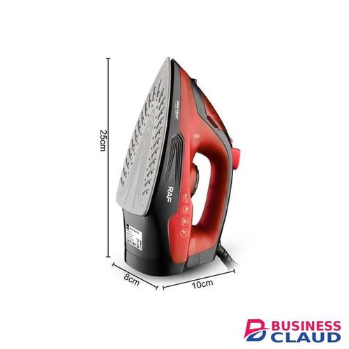 RAF Heavy Steam Iron Box With Non-stick Ceramic Sole Plate