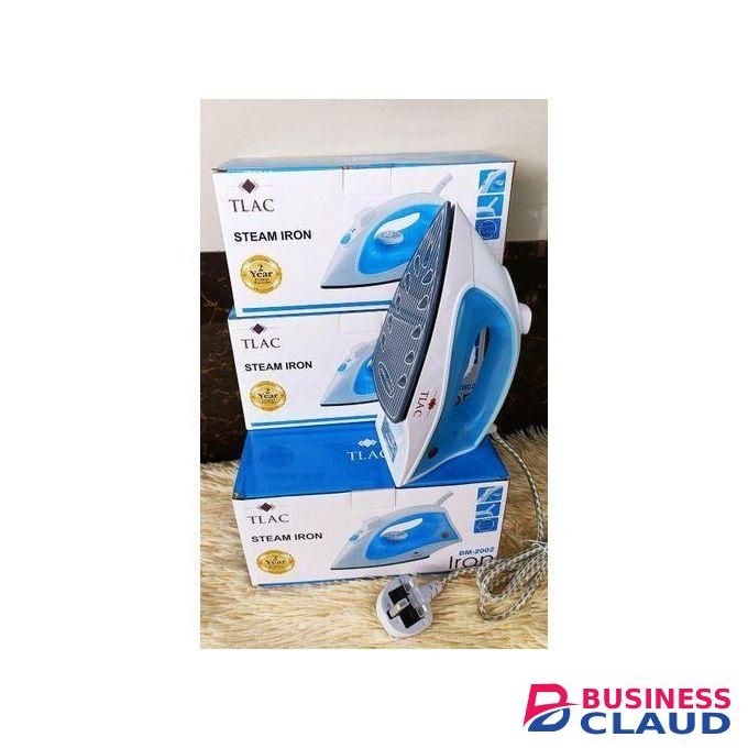 TLAC Electric Steam Iron with 1400W,Thermostat indicator light and Non-Stick Coated Soleplate