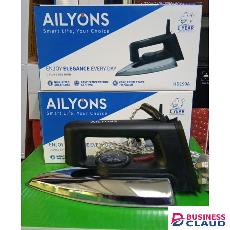 AILYONS Dry Stainless Iron Box