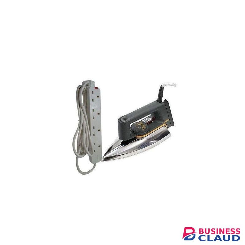 Philips Original Dry Iron Box Non-Stick Sole Plate Efficient Iron Box Plus Free Extension Cable,