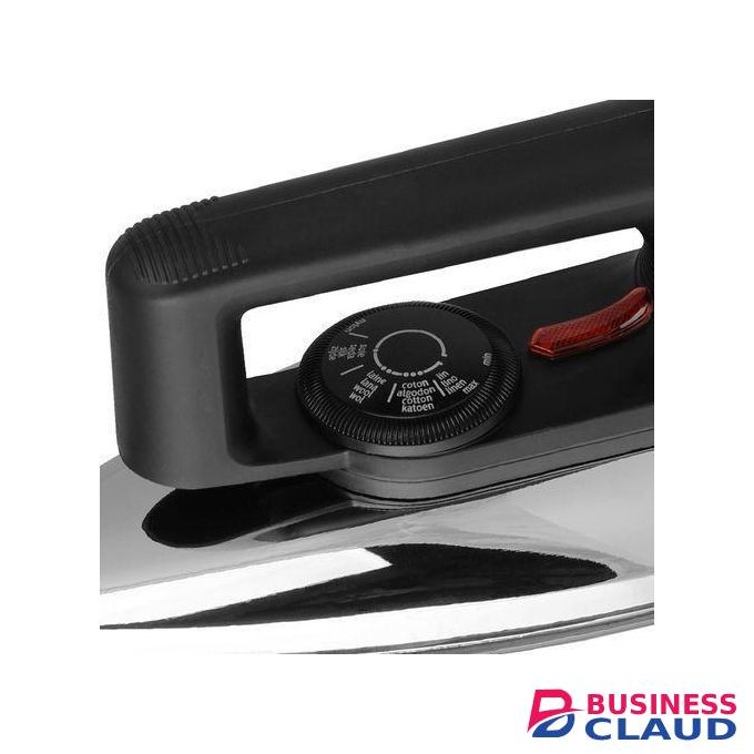 AILYONS Quality Dry Iron box With Titanium Teflon Non- stick soleplate $ pink+Extension