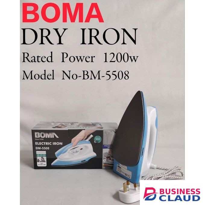 'BOMA ' RANGE OF APPLIANCES DRY IRON