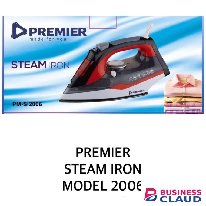 Premier Heavy duty Steam Iron Box With Non-stick Sole Plate