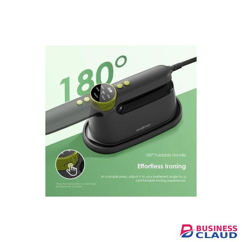 Oraimo Smart iron,Steaming & Ironing 2in1 Portable 1740W Electric Smart Iron OEI-801A