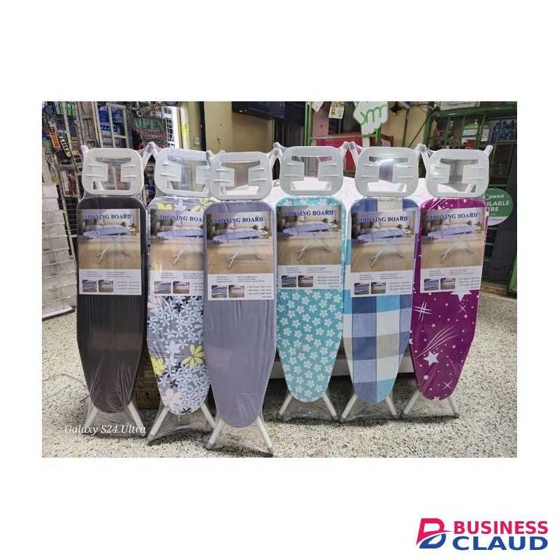 Metallic ironing board