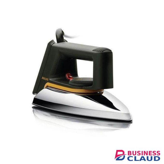 Philips Heavy-Duty Dry Iron – 1000W For Effortless, Crisp Ironing