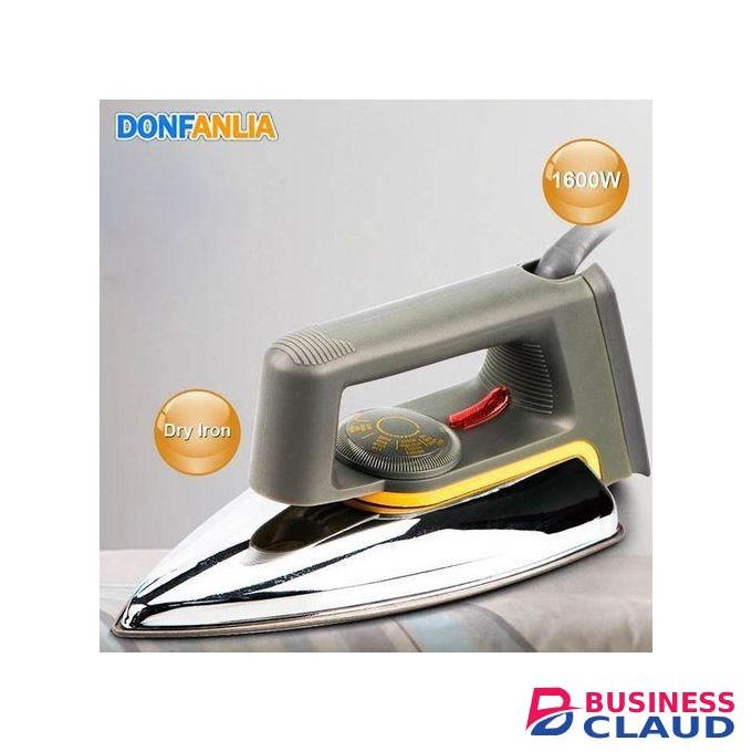 DONFANLIA Premium Dry Ironing Case With Titanium Teflon Non-stick Soleplate