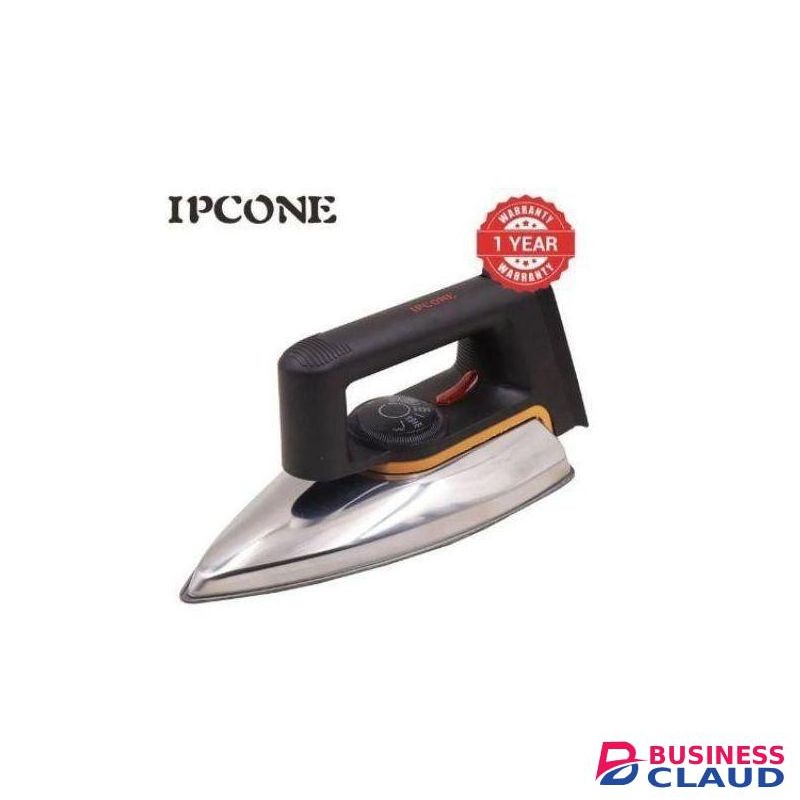 Deluxe Dry Iron Box Stainless Steel Bottom Plate Irons Steamers