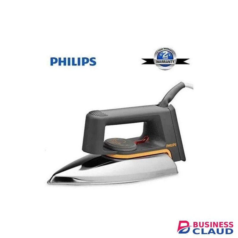 Phillips 66 Original Dry Iron Box Non-Stick Sole Plate Efficient Iron Box.