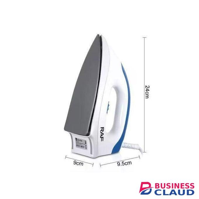 RAF 1200W Premium Electric Dry Iron – Lightweight Clothes Iron with Adjustable Temperature Control,Non-Stick Soleplate for Smooth Ironing