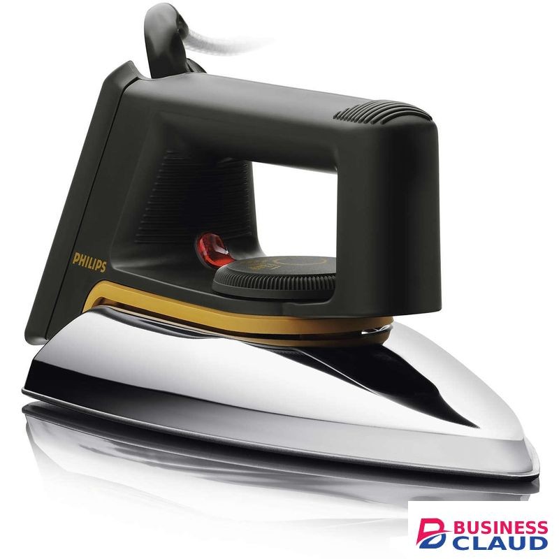 Philips Original HD1172/27 Classic Dry Iron 1000W – Non-Stick Soleplate, Lightweight & Durable Design for Smooth Ironing