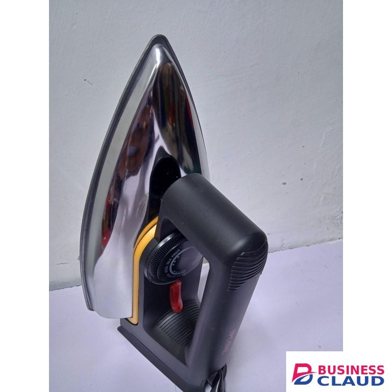 IPCONE Electric Dry Iron Box Black & Silver, 1000W