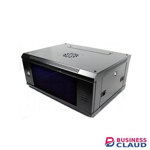 4U Wall Mount Server Cabinet with Easy Mounting Design & Vented Panels, Strong Steel Body Construction for Professional Use